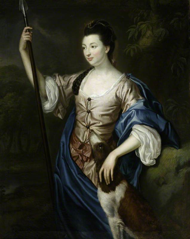 Lady Margaret Butler Lowry Corry (1748–1775), as Diana, 1772 by Robert Hunter Robert Hunter | ArtsDot.com