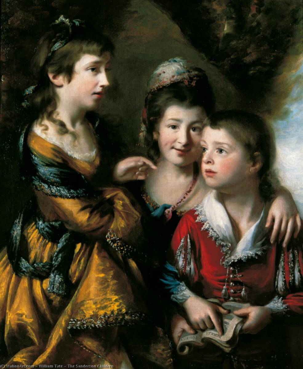 The Sanderson Children, 1775 by William Tate William Tate | ArtsDot.com