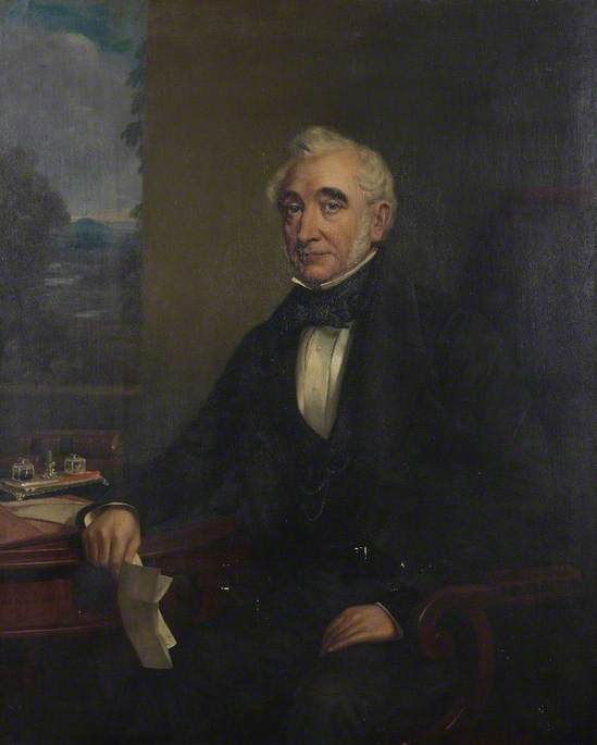 James Foster (1786–1853), Ironmaster of Stourton Castle, Stourbridge, 1853 by Henry Spurrier Parkman Henry Spurrier Parkman | ArtsDot.com