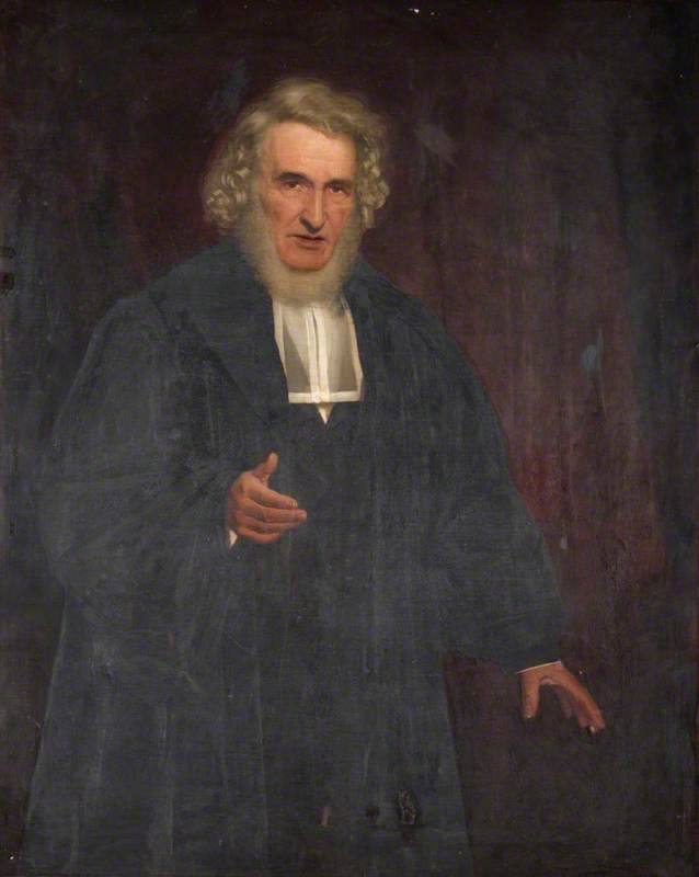 Order Artwork Replica Reverend Dr Nathaniel Paterson by John James Napier (1831-1877) | ArtsDot.com
