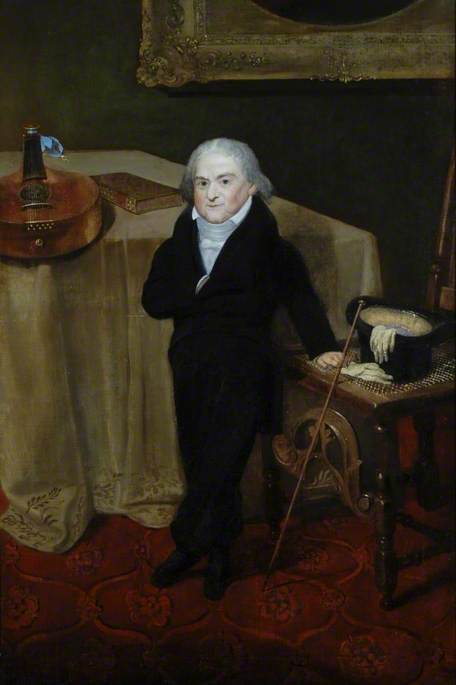 Order Oil Painting Replica Count Joseph Boruwlaski (1739–1837) by Edward Hastings (1781-1861) | ArtsDot.com