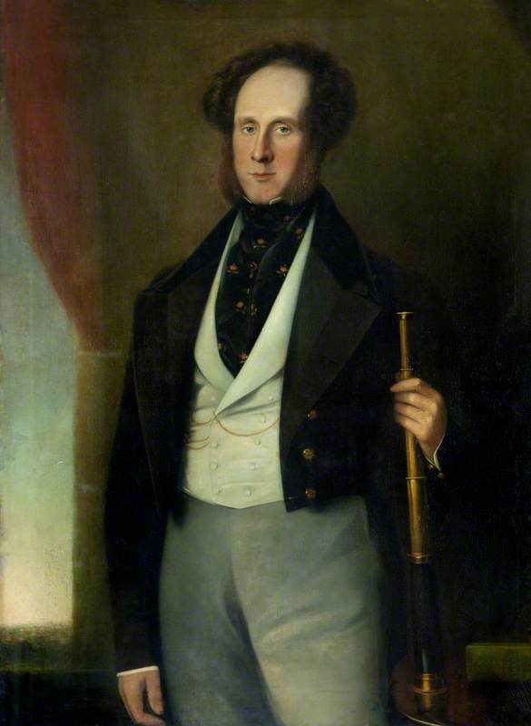 Order Oil Painting Replica Robert Langtry (d.1859), 1843 by Samuel Hawksett (1801-1859) | ArtsDot.com