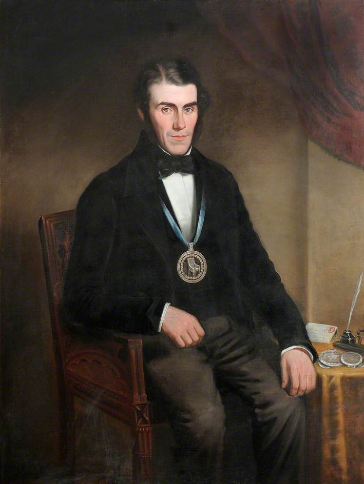 Buy Museum Art Reproductions Ebenezer Thomas `Eben Fardd` (1802–1865) by Evan Williams (1816-1878) | ArtsDot.com
