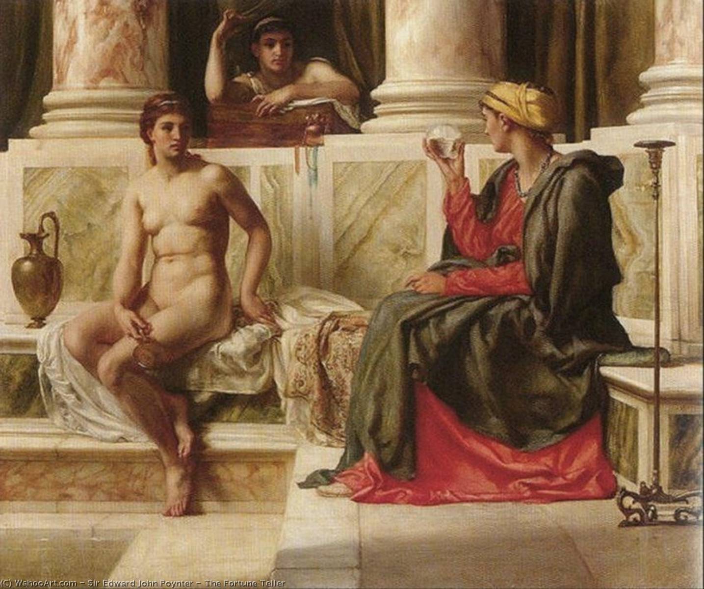 Ordinare Riproduzioni D'arte The Fortune Teller, 1877 di Edward John Poynter | ArtsDot.com