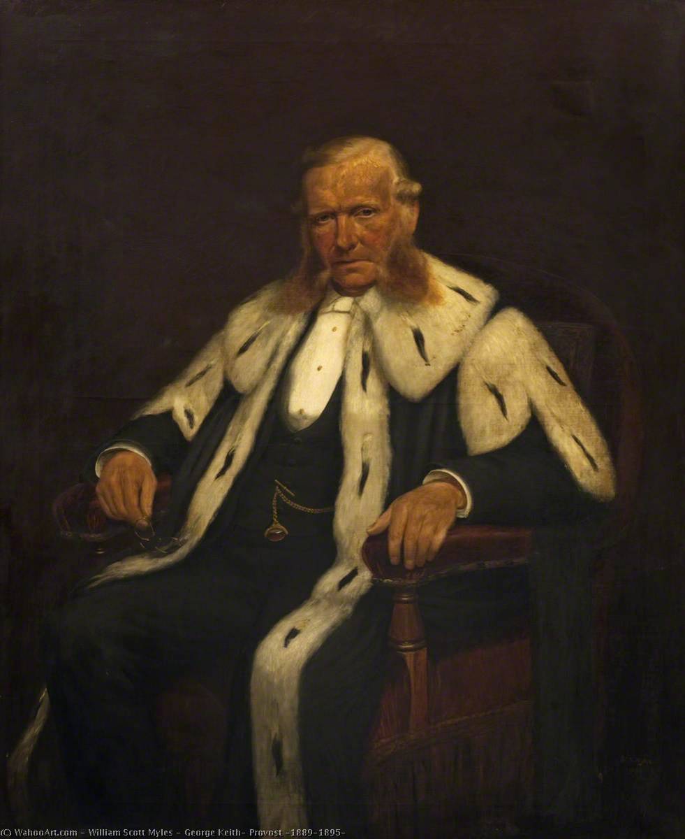 Buy Museum Art Reproductions George Keith, Provost (1889–1895), 1893 by William Scott Myles (1850-1911) | ArtsDot.com